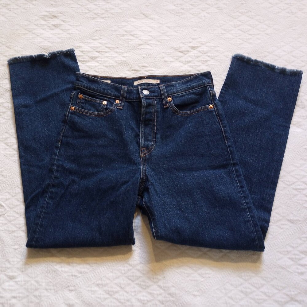 Levi’s Wedgie Straight High-Rise Jeans, Size 26